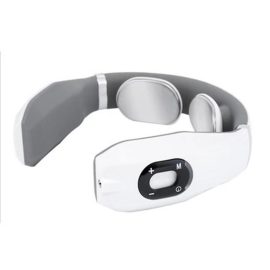 Coupon Electric Neck Massager Magnetic Pulse Therapy Intelligent Neck Protector USB Rechargable Body Relax Treatment