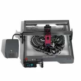 Coupon ENJOYWOOD 20W PRO Quad-Laser Engraving Cutting Machine Laser Engraver Built-in Air Assist System 20W Laser Output Power App Control Support Offline Engraving 0.05mm Thick Stainless Steel Cutting Exclusive Color – EU Plug