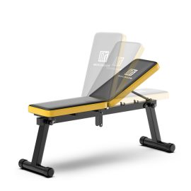 Coupon MIKING Folding Dumbbell Bench Multifunctional Sit Up Abdominal Bench Soft Home Gym Exercise Fitness Stool