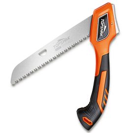Coupon TOPSHAK TS-DS1 7-Inch SK5 Steel Staggered Teeth Folding Saw for Woodworking Maintenance Tool
