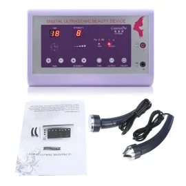 Coupon Ultrasonic Beauty Device Anti-Wrinkle Spot Remover Anti-Ageing Cleansing skin Slimmimg Face & Body Machine – Purple Without pen (US Plug)