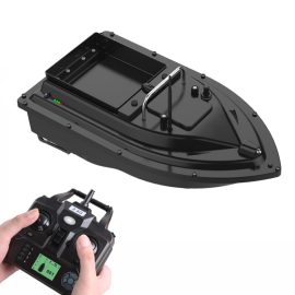 Coupon ZANLURE D16 GPS Large Bait Bin RC Fishing Nest Boat 2.4G 500M 2KG Load Remote Control Automatic Bait Hook Boat