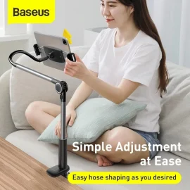 Coupon Baseus 360 Rotating Flexible Phone/Tablet Holder Adjustment Universal Long Arm Lazy Phone Clip Holder Bed Desktop Stand for iPhone 14 14 Plus 14 Pro Max for Samsung Galaxy Z Fold 4 S22 Ultra MacBook Air for iPad Pro – Grey