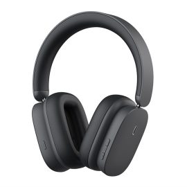 Coupon Baseus Bowie H1 bluetooth V5.2 Headphone 40mm Driver Unit 40dB ANC HiFi Sound 400mAh Battery BRC App Smart Control Fashion Headset