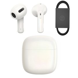 Coupon Baseus Storm3 TWS bluetooth V5.2 Earphone ANC Noise Cancelling Theater Sound 6-Mic HD Call 400mAh Battery BRC Magnetic Fast Charge App Smart Control Headset