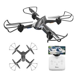 Coupon Eachine E32HW WiFi FPV With 720P HD Camera Altitude Hold Mode Two Batteries RC Drone Quadcopter RTF
