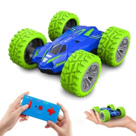 Coupon Eachine EC07 RC Car 2.4G 4CH Stunt Drift Deformation Remote Control Rock Crawler Roll Flip Kids Robot Auto Toy
