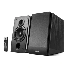 Coupon Edifier R1855DB 70W Speaker Powerful Bass Stereo Remote Control Bookshelf Speaker Works with External Subwoofer – EU Plug