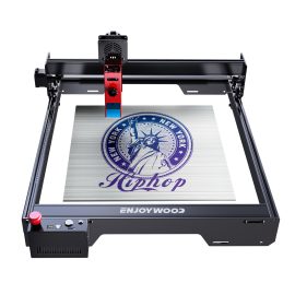 Coupon ENJOYWOOD CEL-E10 60W Laser Engraver Cutter Machine Real 10W Compressed Spot Laser Engraver 11000mm/min Diode Laser Engraving Machine for Wood Cutting Metal Colorful Engraving