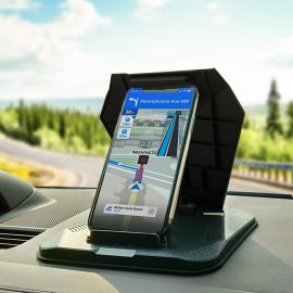 Coupon Foldable Multifunctional Car Dashboard Mount Mobile Phone GPS Holder Stand for 3.0-9.7 inch Devices