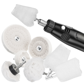 Coupon SAFETYON Polishing Wheel for Drill-7 Pack, Buffing Wheel Kit for Drill Polishing Mop Wheel Buffing Pads for Manifold/Aluminum/Stainless Steel/Chrome Polish