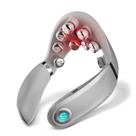 Coupon SKG G7-Pro Neck Massager With Heat Cordless Deep Tissue Vibration Infrared Neck Massager For Pain Relief Portable Electric Cervical Massager 9D Neck Relaxer Gift
