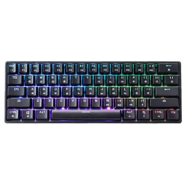 Coupon SKYLOONG GK61 Mechanical Keyboard 61 Keys Hot Swappable Gateron Optical Switch RGB Type-C Wired Programmable 60% Layout Gaming Keyboard