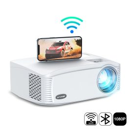 Coupon BlitzWolf®BW-VP15 1080P Projector WIFI Cast Screen 3D Native 1080P 7000 Lumens Bluetooth 5.8” LCD Display Keystone Correction Zoom 5000:1 Contrast Ration 2022 Upgraded Outdoor Movie Home Theater Without Screen Compatible USB HDMI VGA AV