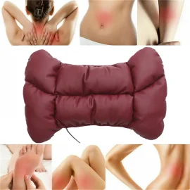 Coupon Car 3D Massager Pillow Back Neck Vibration Massage Machine Home Car Use