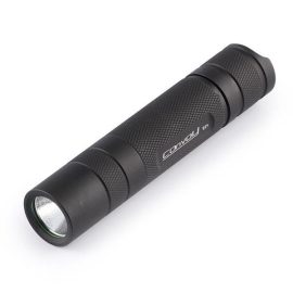 Coupon Convoy S2+ Black L2 7135×8 3/5mode EDC LED Flashlight 18650