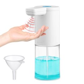 Coupon KING DO WAY 280ml Automatic Contactless Soap Dispenser 280ml Smart Touchless Soap Disinfectant Dispenser