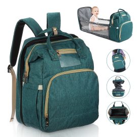 Coupon Multifunctional Folding Diaper Bag Waterproof Baby Sleep Infant Bed Changing Station Outdoor Travel Nappy Bag