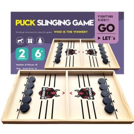 Coupon Table Hockey Game Win Board Family Parent-child Interactive Toy Fast Sling Puck Board Game Toys For Kid Creative Gifts