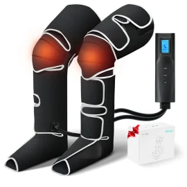 Coupon Binecer LM 1.3 Leg and Foot Massager with 40-55°C Heating Function Foot and Calf Leg Massager for Muscle Relax and Pain Relief with 3 Modes 3 Intensities and Optional Large Size