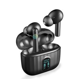 Coupon T2 TWS bluetooth 5.2 Earphone HiFi Stereo 14.2mm Dynamic Driver SBC AAC LC LE Audio HD Calls 400mAh Battery IPX5 Waterproof Auto Pairing Touch Control Earbuds Sports Headphone