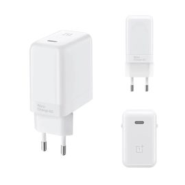 Coupon 65W Warp Charge USB-C Charger Dash Warp Fast Charging Wall Charger Adapter EU Plug With 65W 6.5A Max USB-C to USB-C Cable For OnePlus 8T OnePlus 9 Pro For iPad Pro 2020 MacBook Air 2020 Mi 10 Huawei P40