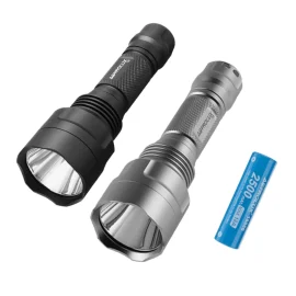 Coupon Astrolux® C8 XHP50.2 3500LM 6500K 7/4modes Strong Floodlight Tactical LED Flashlight + 1Pc Astrolux® E1825 2500mAh 18A 3.7V 18650 Li-ion Battery, A6 Driver Powerful 18650 Mini Torch