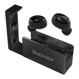 Coupon Blackview AirBuds 2 Earphones Wireless bluetooth 5.0 Stereo Headphons Waterproof TWS 8mm Dynamic Voice Assistant with Charging Box Microphone