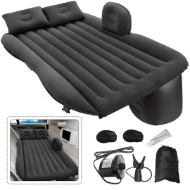 Coupon Car Travel Air Bed Back Seat Air Inflatable Sofa Mattress Multifunctional Pillow Outdoor Camping Mat Cushion