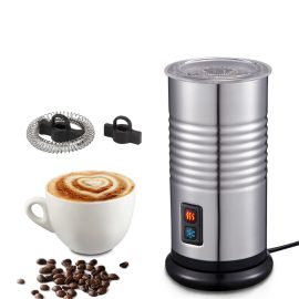 Coupon HiBREW MF802 3-in-1 Function Milk Frothers 360° Rotation Non-stick Coated Material Overflow Prevention Easy to Clean 220V