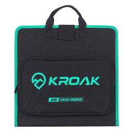 Coupon KROAK K-SP02 60W 19.8V Shingled Solar Panel Foldable Outdoor Waterproof Portable Superior Monocrystalline Solar Power Cell Battery Charger for Car Camping Phone