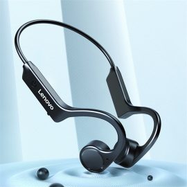 Coupon Lenovo X4 Bone Conduction bluetooth 5.0 Earphone Wireless Headphone Vibration Stable Sport Running IP56 Waterproof Headset with Mic