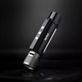 Coupon NEXTOOL 6-in-1 1000lm Dual-light Zoomable Alarm Flashlight USB-C Rechargeable Mobile Power Bank Magnetic Camping Work Light