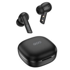 Coupon QCY HT05 ANC Wireless Earphone bluetooth 5.2 Earbuds 40dB Noise Cancelling Headphone Transparency Mode 6 Mic ENC HD Call TWS Earbuds