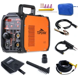 Coupon Topshak TIG-250 Electric Welding Machine 250A TIG 200A MMA IGBT DC Inverter Welder Tool