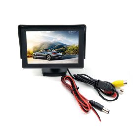 Coupon 4.3 inch Car LCD Monitor With Sun Visor For Rear View Reversing Image Display
