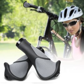 Coupon BIKIGHT 1 Pair Bike Handlebar Grips Waterproof Non-Slip 140mm Length Bicycle Grips