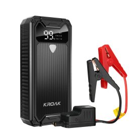 Coupon KROAK K-JS01 1200A 14000mAh Portable Car Jump Starter Powerbank Emergency Battery Booster Fireproof with LED Flashlight