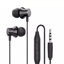 Coupon Lenovo HF310 3.5mm Wired Earphone Dual Dynamic DriverHiFi Stereo Touch Control Noise Cancelling HD Calls 12g Lightweight Sports Headset for Phone Tablet PC