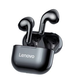 Coupon Lenovo LP40 TWS bluetooth 5.0 Earphone Wireless Earbuds HiFi Stereo Bass Dual Diaphragm Type-C IP54 Waterproof Sport Headphone with Mic