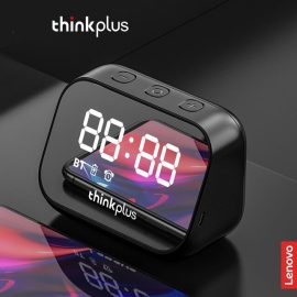 Coupon Lenovo thinkplus TS13 Speaker Alarm Clock Mirror Wireless Bluetooth Speaker LED Digital Stereo Desktop