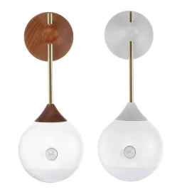 Coupon Smart Sensor Night Light Infrared USB Charging Removable Cabinet Closet Wall Lamp