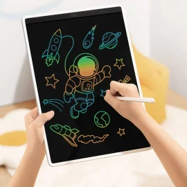 Coupon Xiaomi Mijia 13.5inch LCD Drawing Tablet Writing Blackboard One-key Clear Screen Eyes Protection Portable Colorful Handwriting Pad for Kids