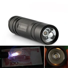 Coupon Convoy S2+ Nichia 365nm UV LED Single Mode OP Reflector Flashlight Ultra Violet LED Flashlight Blacklight Light UV Lamp