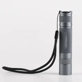 Coupon Convoy S2+ SFT40 1240LM 4 Modes/12-Group Modes 18650 Flashlight Smooth Reflector Long Range LED Torch – 4 Modes Basic UI