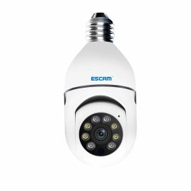 Coupon ESCAM PT208 E27 1080P WIFI Camera Humanoid Tracking PT Wireless ONVIF Two Way Audio Intelligent Dual Light night Vision Camera