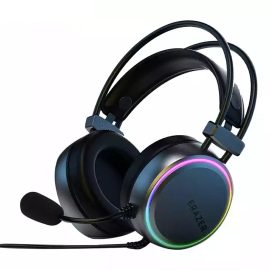 Coupon Lenovo H3 Gaming Wired Headphone 50mm Dynamic Driver 7.1 Surround Sound RGB Light ENC Noise Cancelling 0.29KG Lightweight Headset