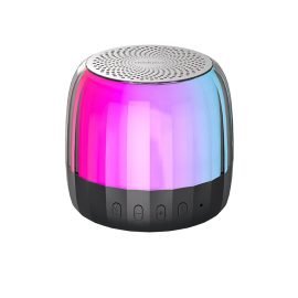Coupon Lenovo K3 Plus bluetooth V5.2 Wireless Speaker 52mm Driver Unit 360° Surround Stereo 500mAh Battery RGB Effect TWS Mini Sound Box