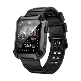 Coupon LOKMAT OCEAN 2 Pro 1.85 inch HD Screen bluetooth Call Heart Rate Blood Pressure SpO2 Monitor 450mAh Voice Assistant 100+ Sports Modes Smart Watch