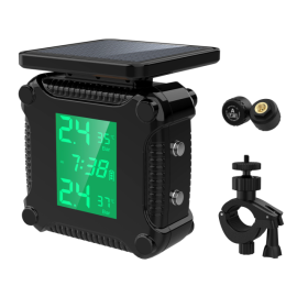 Coupon Motorcycle Tire Pressure Monitor Electric Vehicle Tire Pressure 2 Tire Pressure Detector